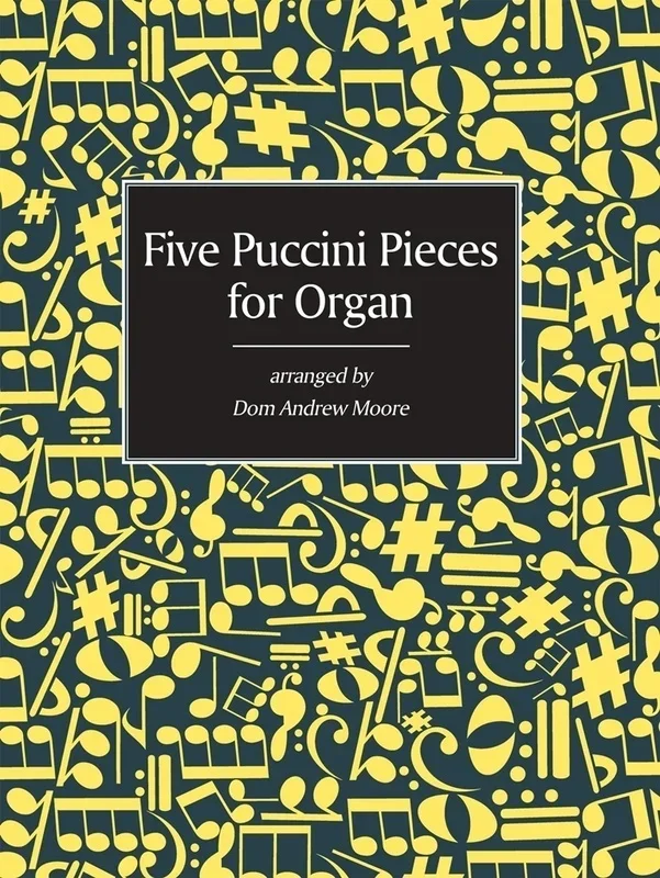 5 Puccini Pieces For Organ Softcover Book (Organ)