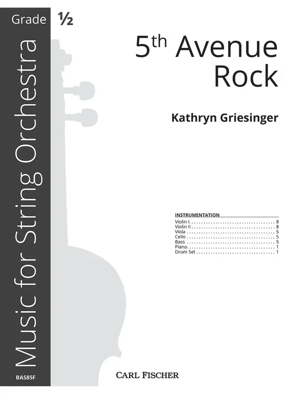 5Th Avenue Rock So0.5 Full Score Score