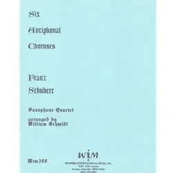 6 Antiphonal Choruses – Saxophone Quartet (SATB)