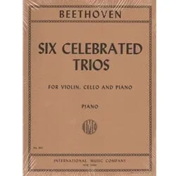 6 Celebrated Trios – Piano Trio