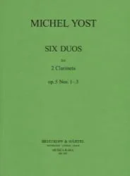 6 Duos, Op. 5 Nos. 1-3 – Clarinet Duet