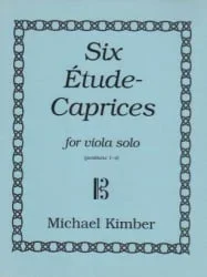 6 Etude-Caprices – Viola Unaccompanied