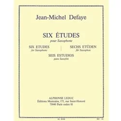 6 Etudes for Saxophone