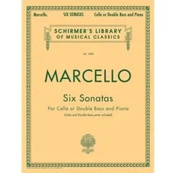 6 Sonatas – Cello (or Double Bass) and Piano
