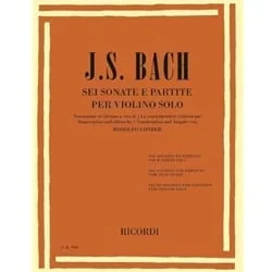 6 Sonatas and Partitas – Violin Unaccompanied