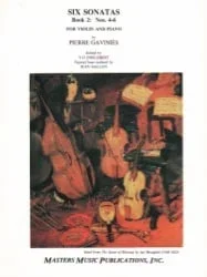 6 Sonatas, Book 2: Nos. 4-6 – Violin and Piano
