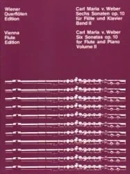 6 Sonatas, Op. 10, Volume 2 – Flute and Piano