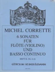 6 Sonatas, Op. 13, Vol. 2 – Flute and Piano