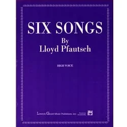 6 Songs – High Voice