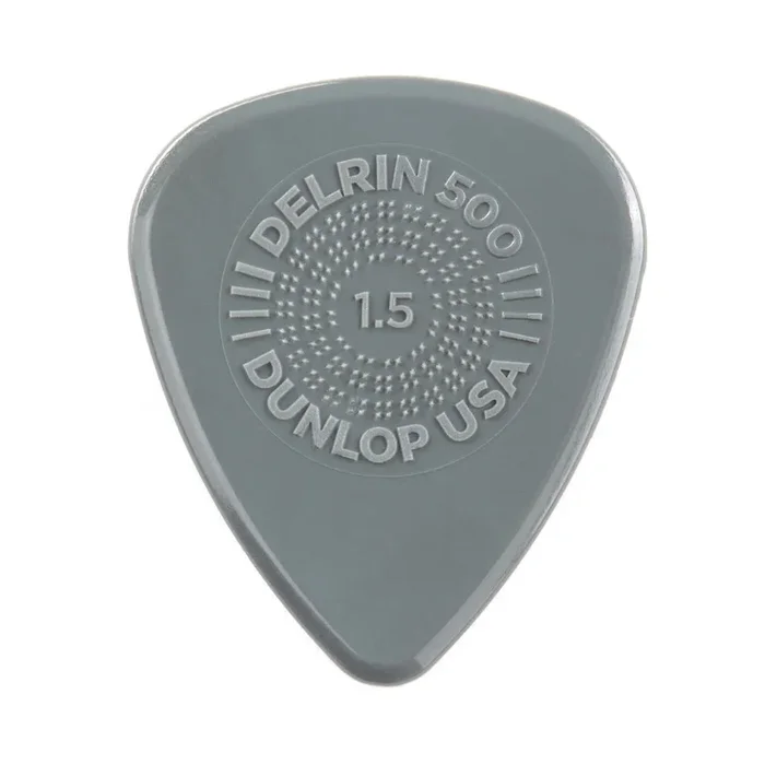 6 x Jim Dunlop Prime Grip DELRIN 500 1.50MM Gauge Guitar Picks 450R