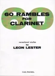 60 Rambles – Clarinet