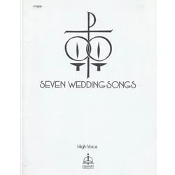 7 Wedding Songs – High Voice and Piano