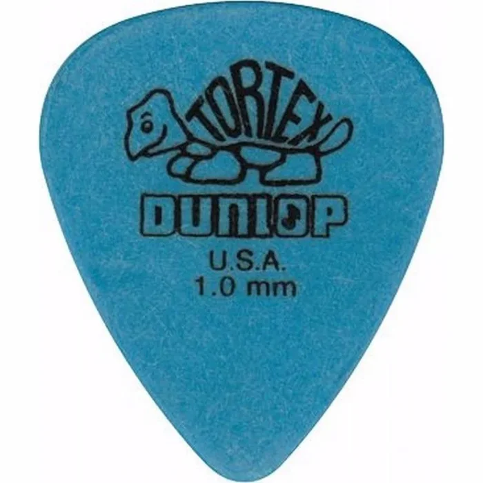 72 Dunlop Standard Tortex Blue 1.00mm Guitar Picks USA Bulk Pack Heavy