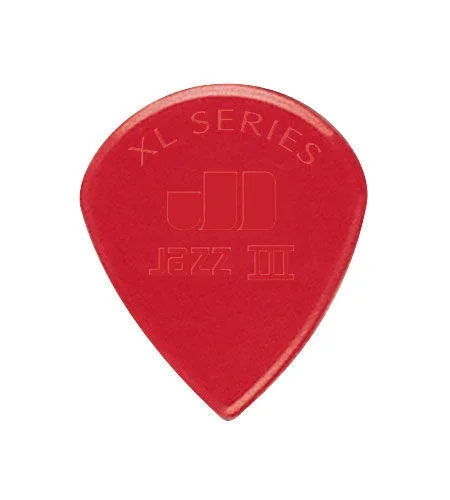 72 x Dunlop Jazz 3 XL Red Guitar Pick 47RXLN ** Jazz III Bulk Buy