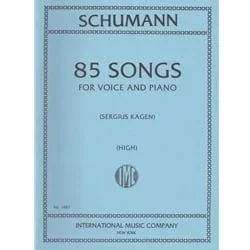 85 Songs – High Voice and Piano