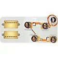 920D Custom Gold Roughneck Humbuckers & LP-JP Wiring Harness Combo Kit Gold