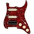 920D Custom HSS Loaded Pickguard For Strat With An Uncovered Cool Kids Humbucker, Aged White Texas Grit Pickups and Black Knobs Tortoise