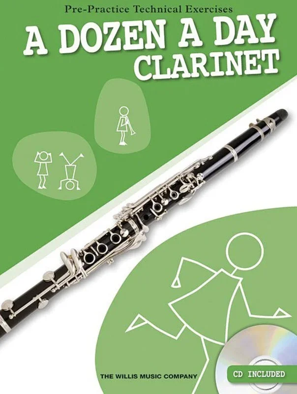 A Dozen A Day – Clarinet (Softcover Book/CD)