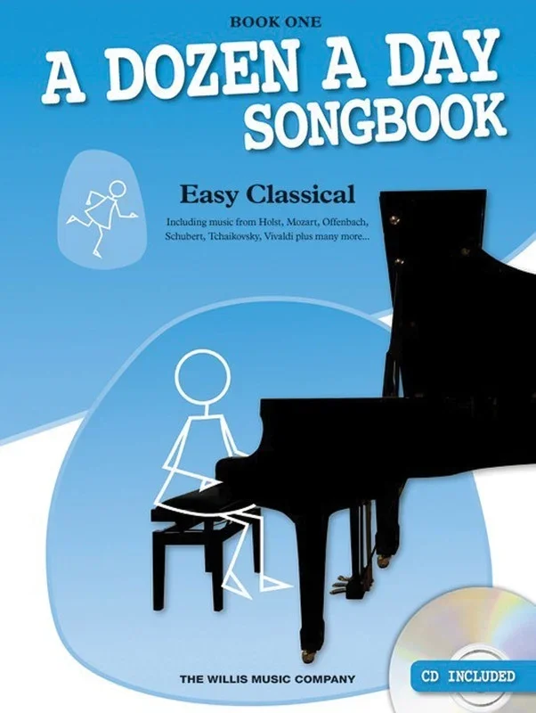 A Dozen A Day Songbook Easy Classical Book 1 (Softcover Book/CD)