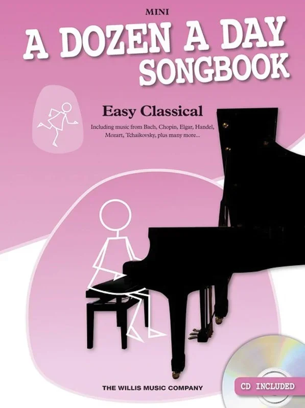 A Dozen A Day Songbook Easy Classical Mini (Softcover Book/CD)