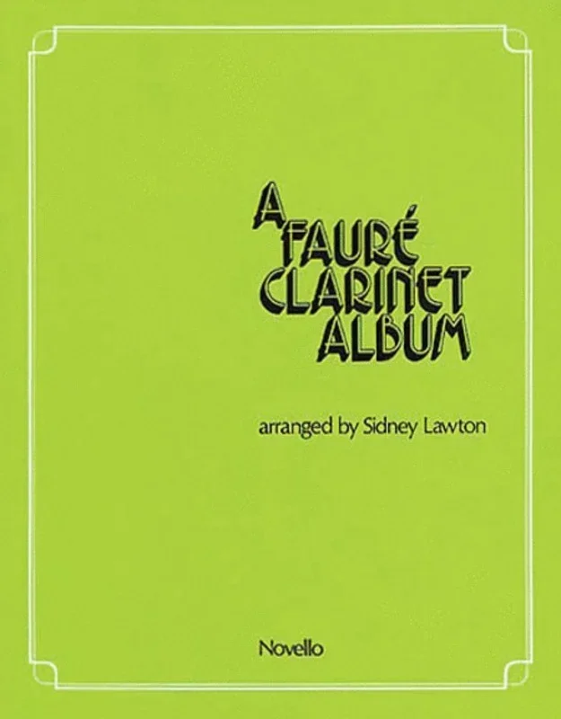 A Faure Clarinet Album (Softcover Book)