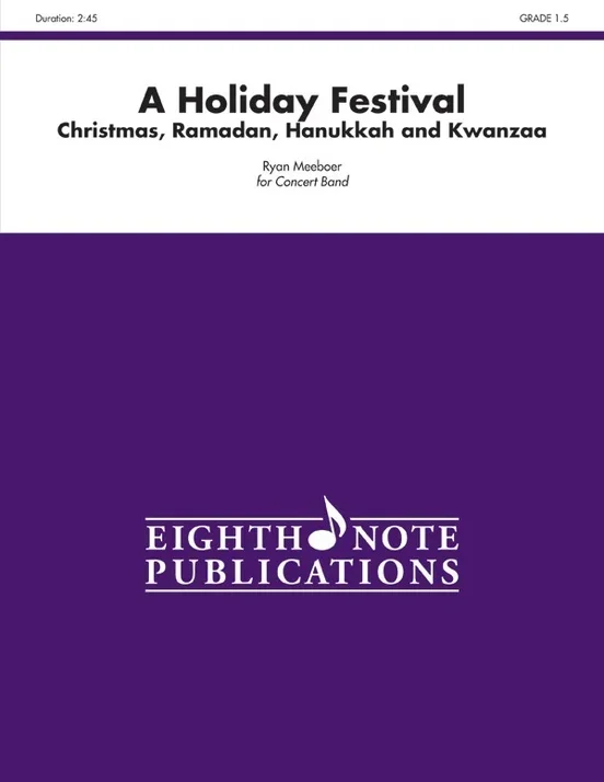 A Holiday Festival – Concert Band Gr 1.5