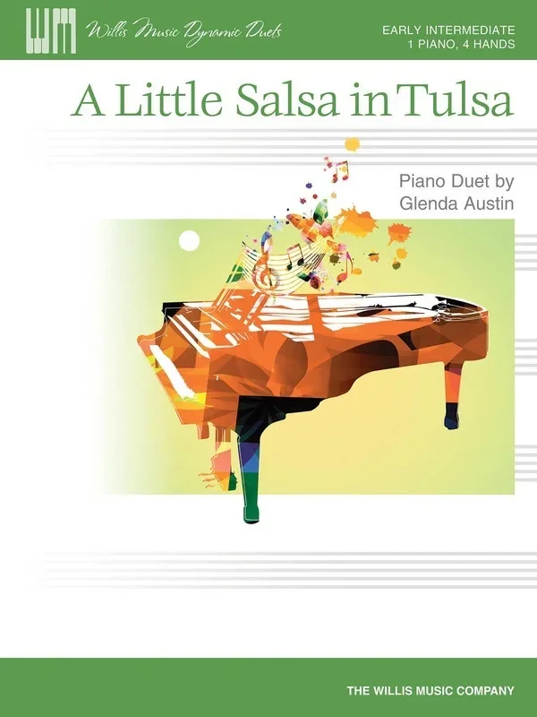 A Little Salsa In Tulsa Piano Duet (Sheet Music)