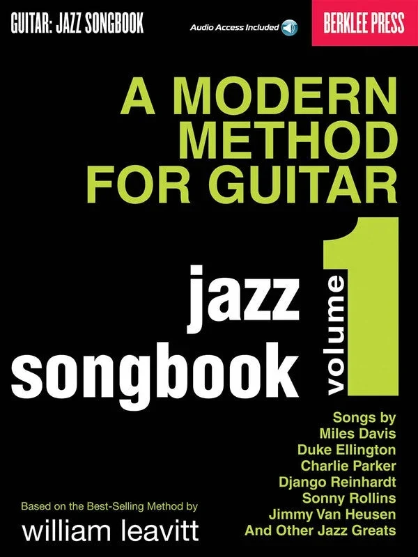 A Modern Method for Guitar – Jazz Songbook, Vol. 1