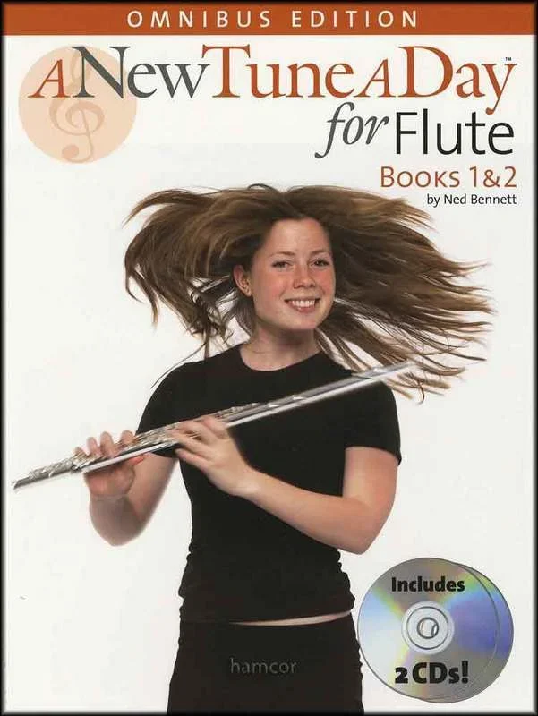 A NEW TUNE A DAY FLUTE BookS 1-2 Book/CD