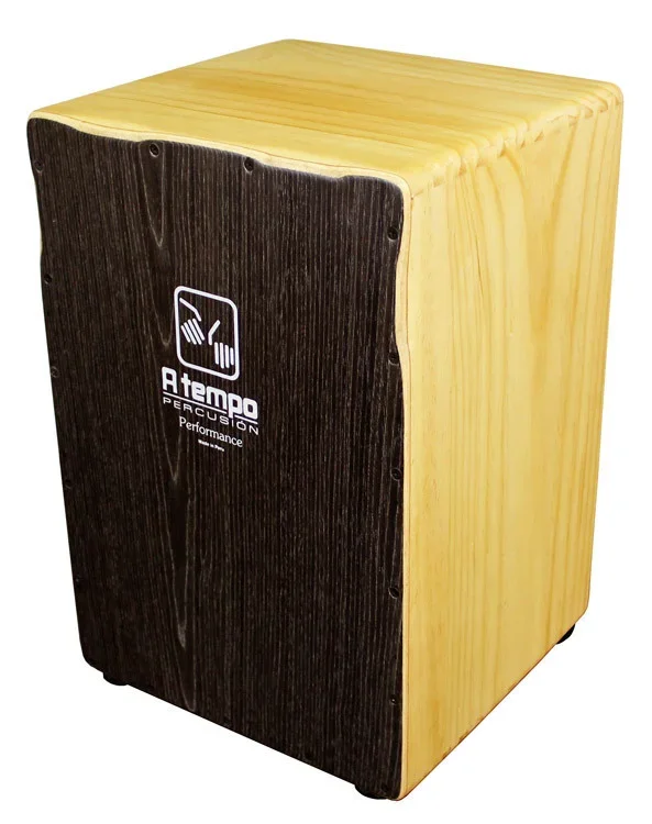 A Tempo Performance Series Cajon in Java Stripe Matte