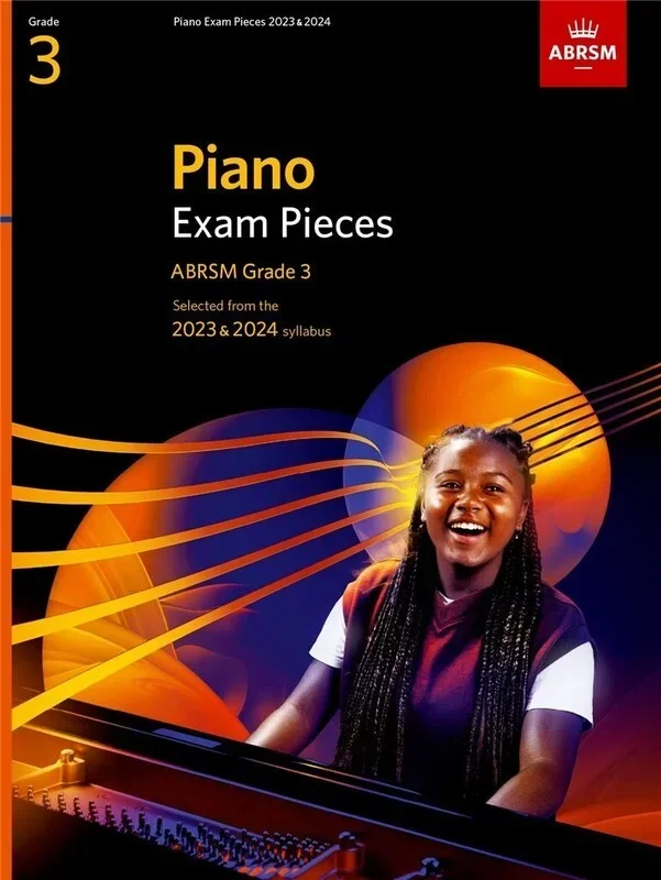 ABRSM Piano Exam Pieces 2023-2024 Grade 3 Softcover Book (Piano)
