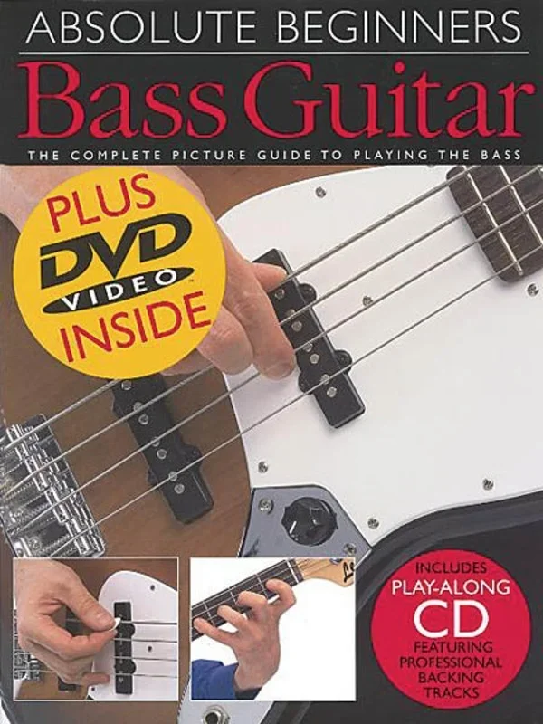 Absolute Beginners Bass Guitar Book/CD/DVD (Softcover Book/CD/DVD)