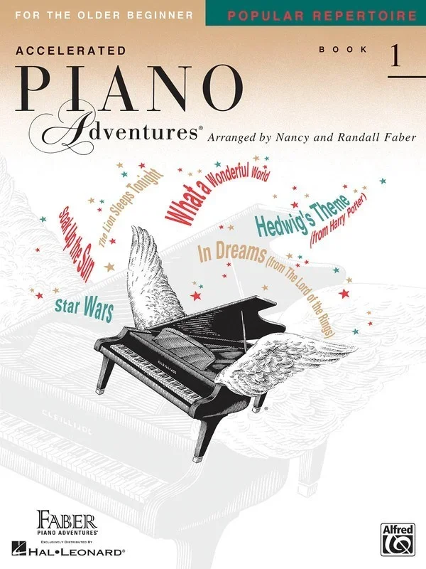 Accelerated Piano Adventures Book 1 Pop Repertoire Book