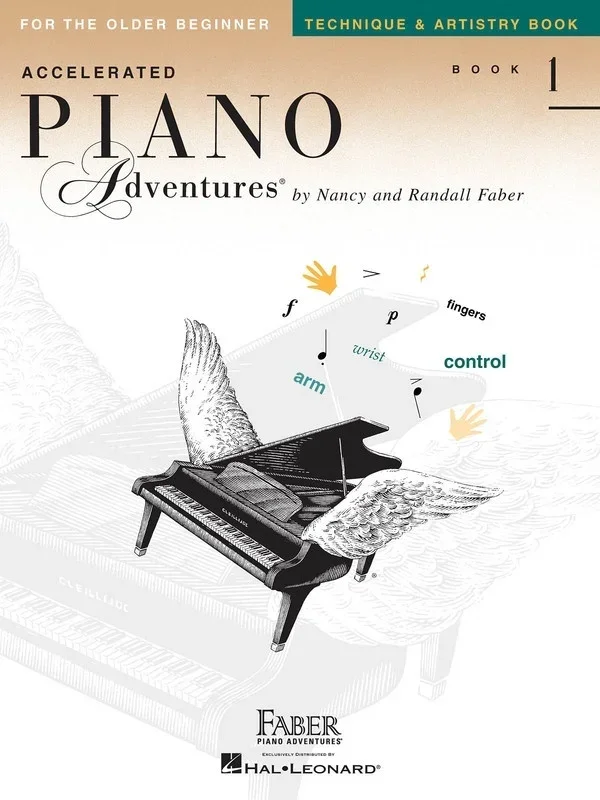Accelerated Piano Adventures Book 1 Technique (Softcover Book)