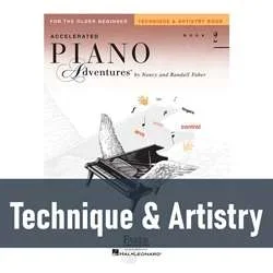 Accelerated Piano Adventures For the Older Beginner – Technique & Artistry (Book 2)
