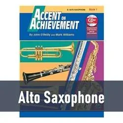 Accent on Achievement – Alto Saxophone (Book 1)