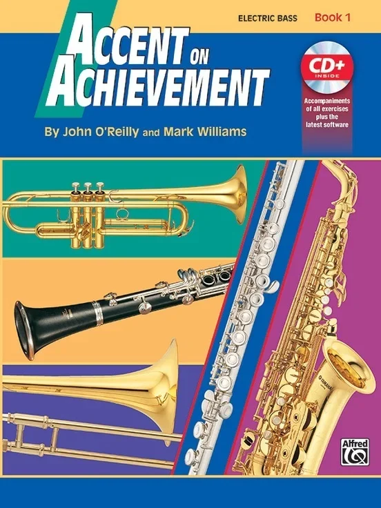 Accent On Achievement Book 1 Electric Bass Book/CD