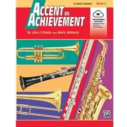 Accent on Achievement Book 2 – Bass Clarinet