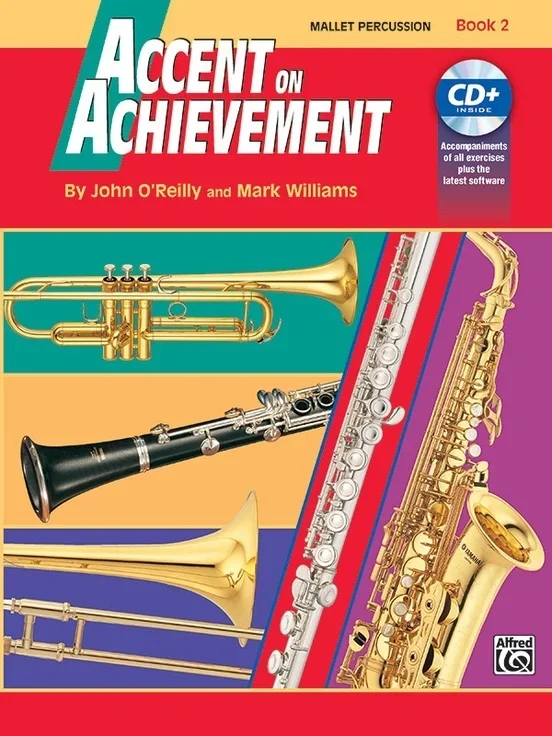 Accent On Achievement Book 2 Mallet Percussion Book/CD