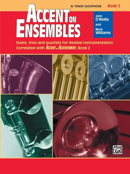 Accent On Ensembles Book 2 Bb Tenor Sax