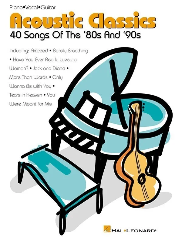 Acoustic Classics 40 Songs Of The 80s and 90s (Softcover Book)