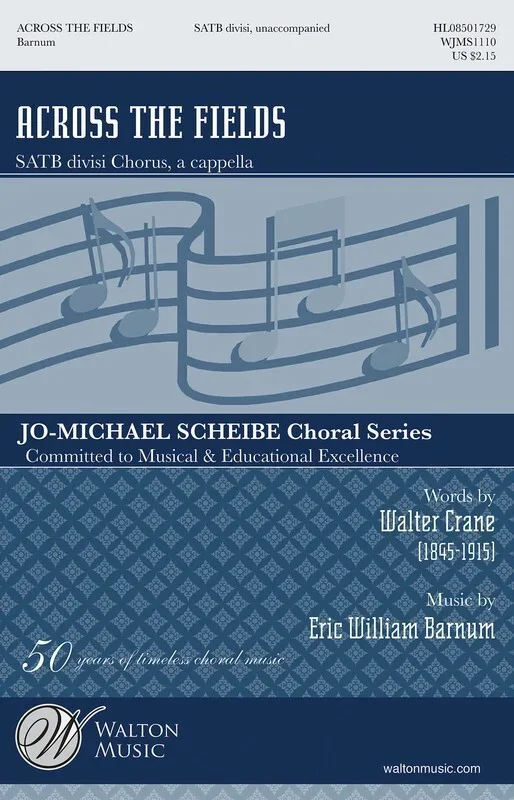 Across The Fields SATB (Octavo)