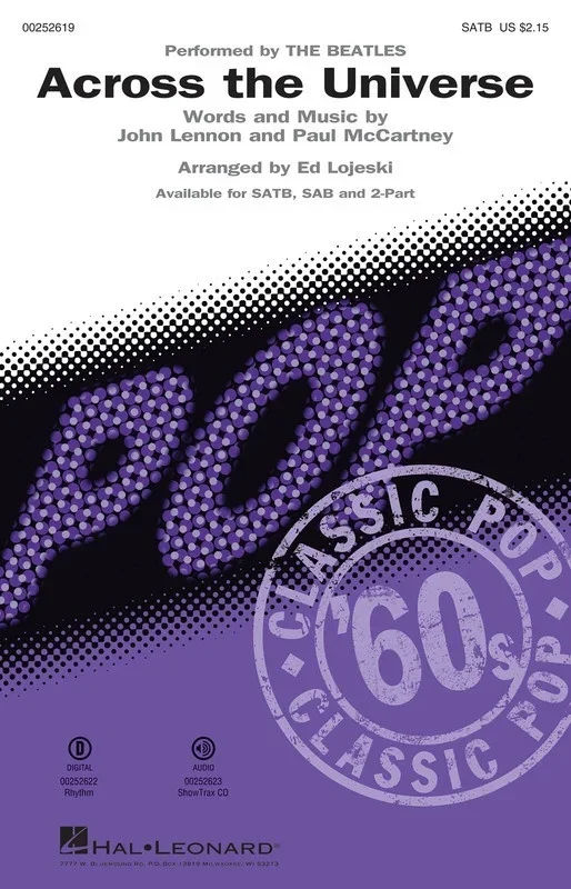 Across The Universe SATB (Octavo)