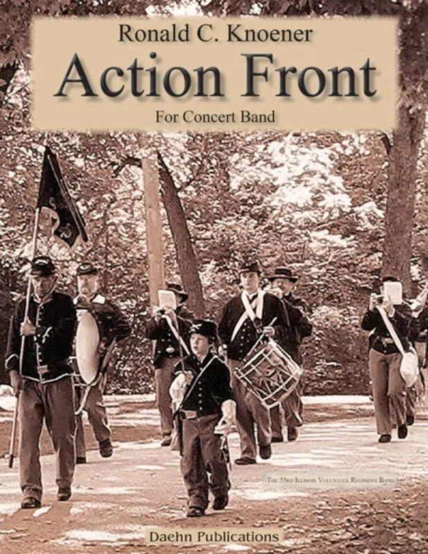 Action Front Concert Band 3 Score/Parts Book