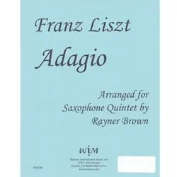 Adagio – Saxophone Quintet (SAATB)