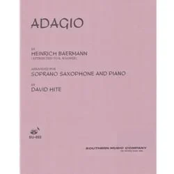 Adagio – Soprano Saxophone and Piano