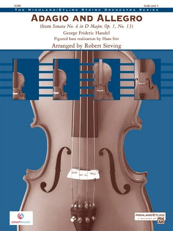 Adagio And Allegro String Orchestra Gr 4