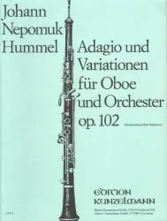 Adagio and Theme with Variations Op. 102 – Oboe and Piano