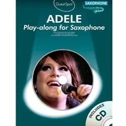 Adele: Play-along for Saxophone – Book with CD