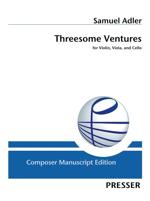Adler – Threesome Ventures Violin/Viola/Cello Sc/Pts (Pod) Score/Parts (Viola|Cello|Violin)